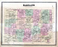 Hartland Township, Johnsons Creek, Middleport P.O., Niagara and Orleans County 1875